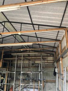 Asbestos Garage Roof Replacement