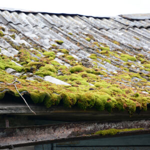 Replacement of Asbestos Garage Roof Associates Roofing