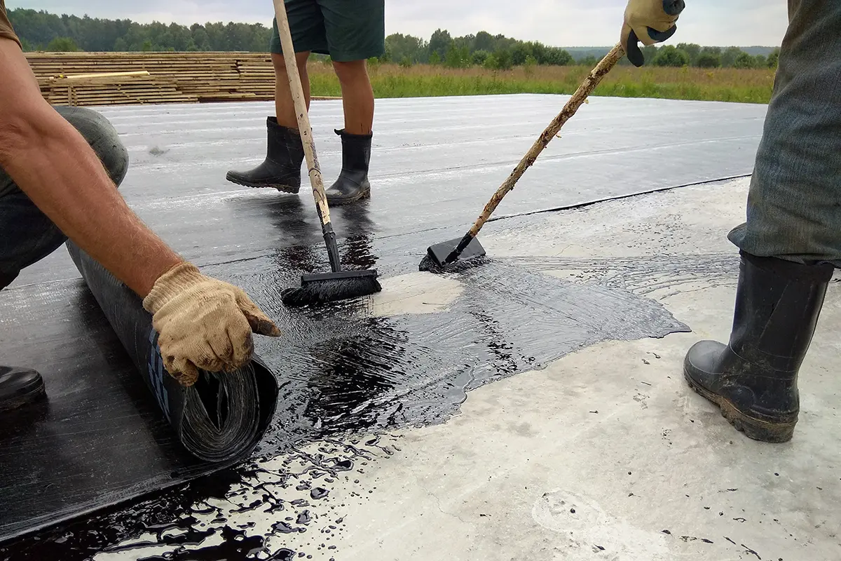 Modified Bitumen Roofing Installation